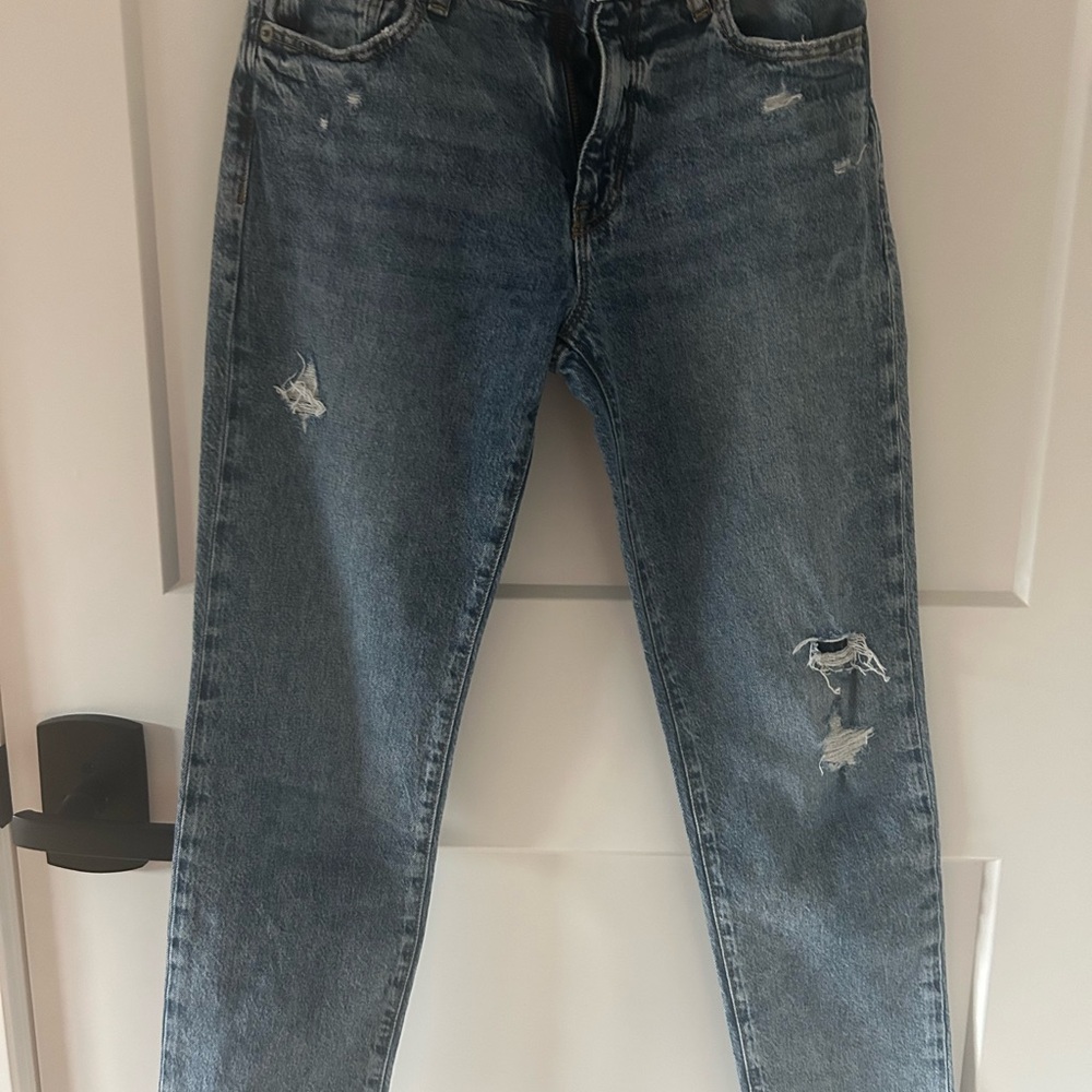 GAP Kids Distressed Blue Jeans
